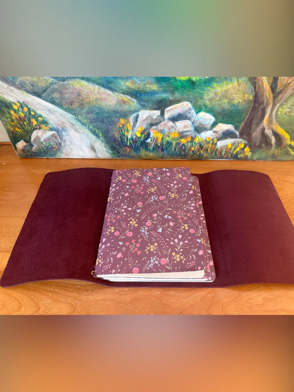 Handmade Leather Traveler's Notebooks A5 - Louise Carmen Style